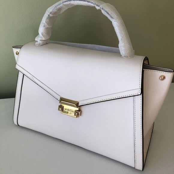 Michael Kors Handbags - Michael Kors Whitney Large Leather Satchel